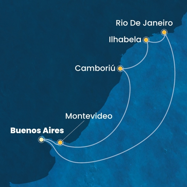 COSTA FAVOLOSA Y COSTA DIADEMA - temporada 2025 y 2026
